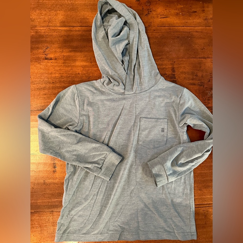 Feee Fly Apparel | Youth Bamboo Crossover Hoodie | 6 | blue-green